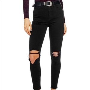 Topshop | Jamie Jeans, size 30- Black/Dark Wash